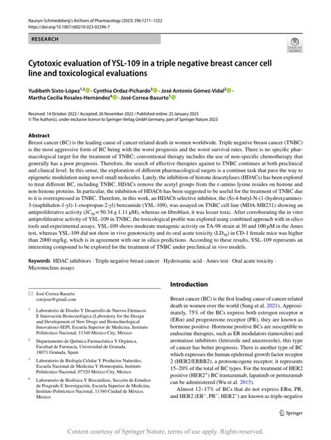 ysl 109|Cytotoxic evaluation of YSL.